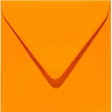 ENVELOPES 160x160mm SQUARE 105gsm MATT ORANGE PAPICOLOR