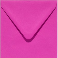 ENVELOPES 160x160mm SQUARE 105gsm MATT BRIGHT PINK PAPICOLOR