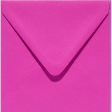 ENVELOPES 160x160mm SQUARE 105gsm MATT BRIGHT PINK PAPICOLOR