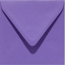 ENVELOPES 160x160mm SQUARE 105gsm MATT DARK PURPLE PAPICOLOR