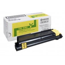 Kyocera Original Yellow TK580Y Laser Toner Cartridge (1T02KTANL0)