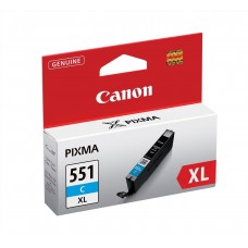 Canon Original High Capacity Cyan CLI-551CXL Ink Cartridge (6444B001)