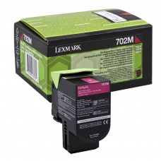 Lexmark Original Magenta 702M Laser Toner Cartridge (70C20M0)