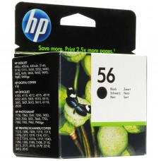 HP 56 Black Original Ink Cartridge (C6656AE)