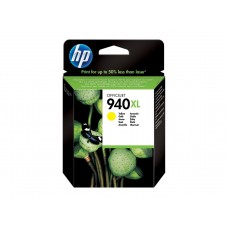 HP 940XL High Yield Yellow Original Ink Cartridge (C4909AE)